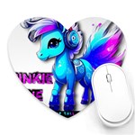 PINKIE PIE  Heart Mousepad Front