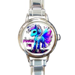 Pinkie Pie  Round Italian Charm Watch