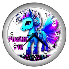 Pinkie Pie  Wall Clock (silver) by Internationalstore