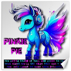 Pinkie Pie  Canvas 12  X 12  by Internationalstore