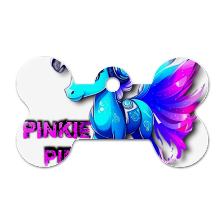 PINKIE PIE  Dog Tag Bone (One Side)