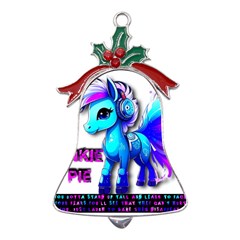 Pinkie Pie  Metal Holly Leaf Bell Ornament by Internationalstore