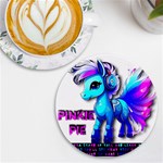 PINKIE PIE  UV Print Round Tile Coaster Front