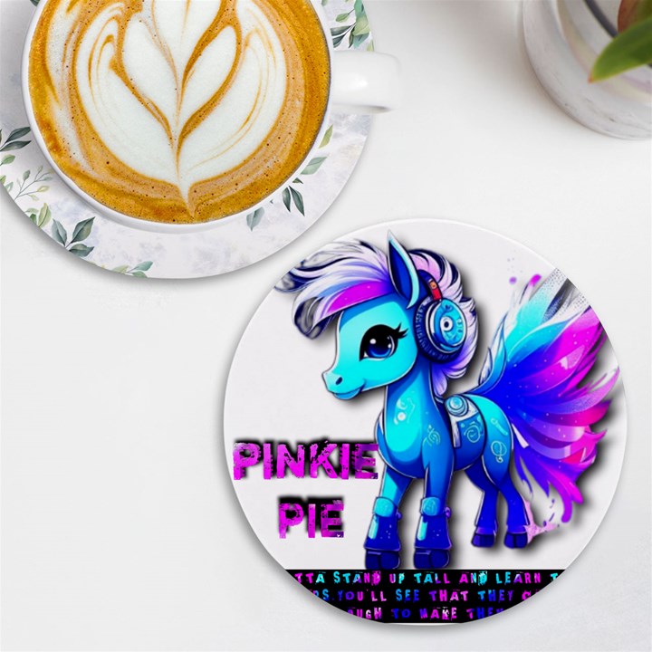 PINKIE PIE  UV Print Round Tile Coaster