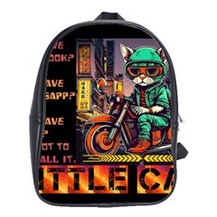 A Little Cat School Bag (large) by Internationalstore