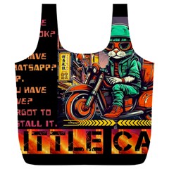 A Little Cat Full Print Recycle Bag (xxxl) by Internationalstore