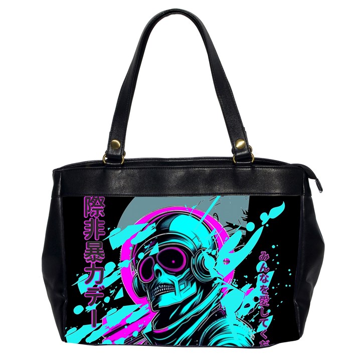 Aesthetic art  Oversize Office Handbag (2 Sides)