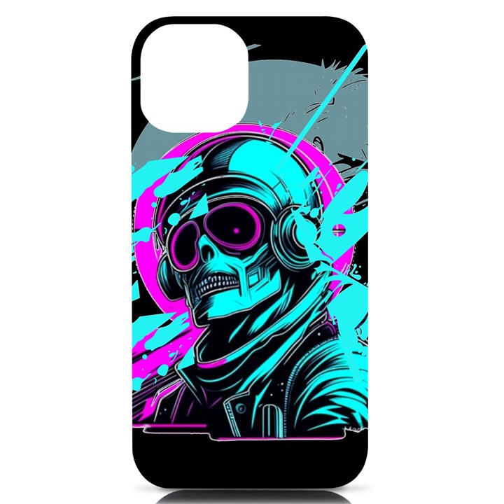 Aesthetic art  iPhone 14 Black UV Print Case