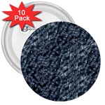 Ceramics Broken  3  Buttons (10 pack)  Front