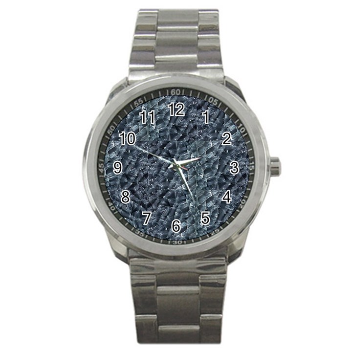 Ceramics Broken  Sport Metal Watch