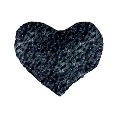 Ceramics Broken  Standard 16  Premium Heart Shape Cushions by Internationalstore