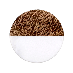 Ceramics Broken  Classic Marble Wood Coaster (round)  by Internationalstore