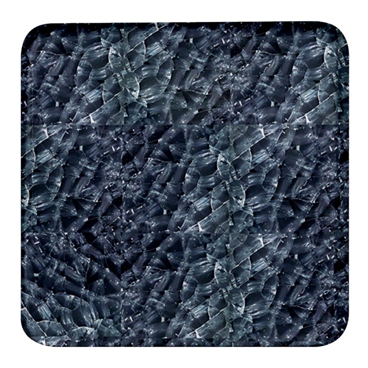 Ceramics Broken  Square Glass Fridge Magnet (4 pack)