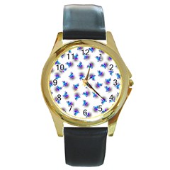 Last Unicorn  Round Gold Metal Watch by Internationalstore