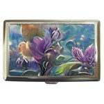 Abstract Blossoms  Cigarette Money Case Front