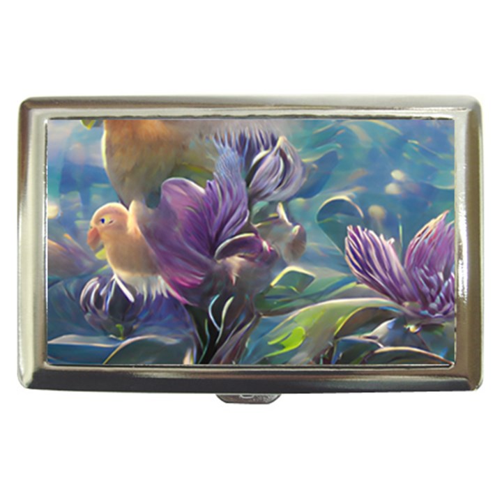 Abstract Blossoms  Cigarette Money Case