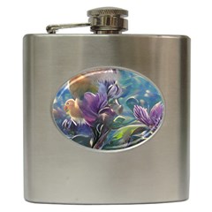 Abstract Blossoms  Hip Flask (6 Oz) by Internationalstore