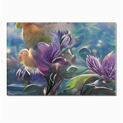 Abstract Blossoms  Postcards 5  X 7  (pkg Of 10) by Internationalstore