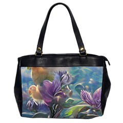 Abstract Blossoms  Oversize Office Handbag (2 Sides) by Internationalstore