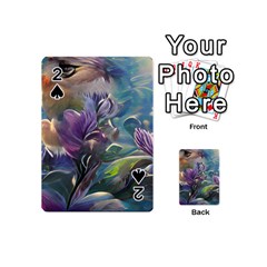 Abstract Blossoms  Playing Cards 54 Designs (mini) by Internationalstore