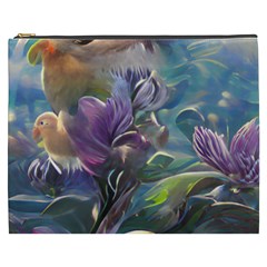 Abstract Blossoms  Cosmetic Bag (xxxl) by Internationalstore