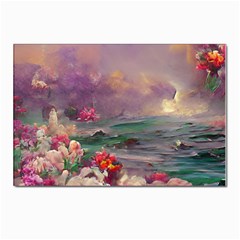 Abstract Flowers  Postcard 4 x 6  (Pkg of 10)