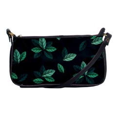 Foliage Shoulder Clutch Bag