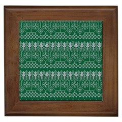 Christmas Knit Digital Framed Tile