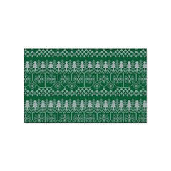 Christmas Knit Digital Sticker Rectangular (10 Pack)