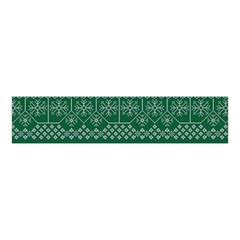 Christmas Knit Digital Velvet Scrunchie