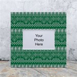 Christmas Knit Digital White Box Photo Frame 4  x 6  Front