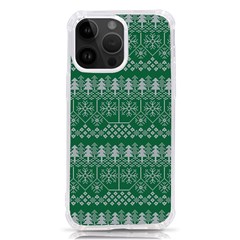 Christmas Knit Digital Iphone 14 Pro Max Tpu Uv Print Case by Mariart