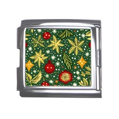 Christmas Pattern Mega Link Italian Charm (18mm) by Valentinaart