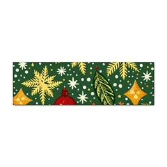 Christmas Pattern Sticker (bumper)