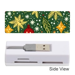 Christmas Pattern Memory Card Reader (stick) by Valentinaart