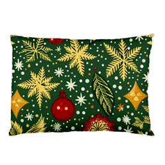 Christmas Pattern Pillow Case (two Sides) by Valentinaart