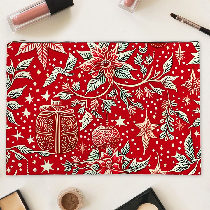 Christmas pattern Cosmetic Bag (XXL)