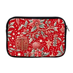 Christmas Pattern Apple Macbook Pro 17  Zipper Case by Valentinaart