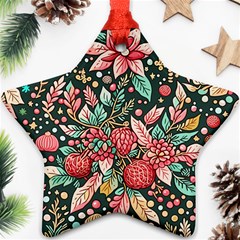 Christmas Pattern Ornament (star)