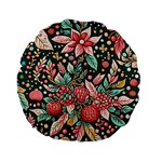 Christmas pattern Standard 15  Premium Round Cushions Front