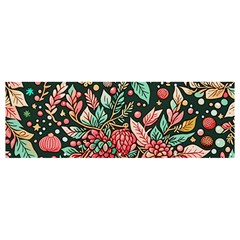 Christmas Pattern Banner And Sign 12  X 4 