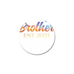 Brother To Be T- Shirt Promoted To Brother Established 2023 Sunrise Design Brother To Be 2023 T- Shi Yoga Reflexion Pose T- Shirtyoga Reflexion Pose T- Shirt Golf Ball Marker by hizuto