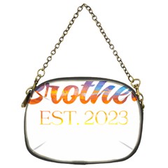 Brother To Be T- Shirt Promoted To Brother Established 2023 Sunrise Design Brother To Be 2023 T- Shi Yoga Reflexion Pose T- Shirtyoga Reflexion Pose T- Shirt Chain Purse (two Sides) by hizuto