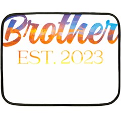 Brother To Be T- Shirt Promoted To Brother Established 2023 Sunrise Design Brother To Be 2023 T- Shi Yoga Reflexion Pose T- Shirtyoga Reflexion Pose T- Shirt Fleece Blanket (mini) by hizuto