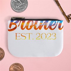 Brother To Be T- Shirt Promoted To Brother Established 2023 Sunrise Design Brother To Be 2023 T- Shi Yoga Reflexion Pose T- Shirtyoga Reflexion Pose T- Shirt Mini Coin Purse by hizuto