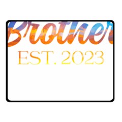 Brother To Be T- Shirt Promoted To Brother Established 2023 Sunrise Design Brother To Be 2023 T- Shi Yoga Reflexion Pose T- Shirtyoga Reflexion Pose T- Shirt Fleece Blanket (small) by hizuto