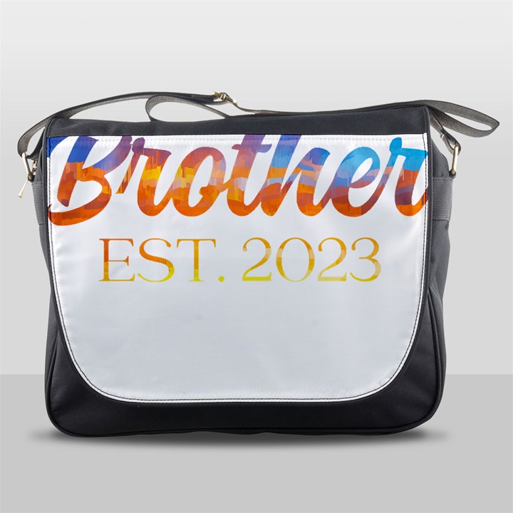 Brother To Be T- Shirt Promoted To Brother Established 2023 Sunrise Design Brother To Be 2023 T- Shi Yoga Reflexion Pose T- Shirtyoga Reflexion Pose T- Shirt Messenger Bag