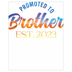 Brother To Be T- Shirt Promoted To Brother Established 2023 Sunrise Design Brother To Be 2023 T- Shi Yoga Reflexion Pose T- Shirtyoga Reflexion Pose T- Shirt Drawstring Bag (small) by hizuto