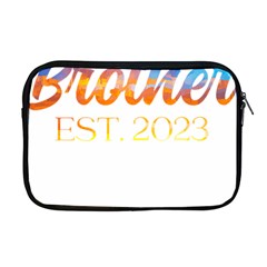 Brother To Be T- Shirt Promoted To Brother Established 2023 Sunrise Design Brother To Be 2023 T- Shi Yoga Reflexion Pose T- Shirtyoga Reflexion Pose T- Shirt Apple Macbook Pro 17  Zipper Case by hizuto