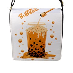 Bubble Tea Lover T- Shirt Bubble Tea Love T- Shirt Yoga Reflexion Pose T- Shirtyoga Reflexion Pose T- Shirt Flap Closure Messenger Bag (l)